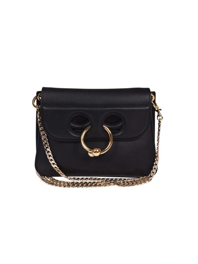 Shop Jw Anderson J.w. Anderson Pierce Mini Shoulder Bag In Black