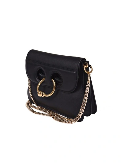 Shop Jw Anderson J.w. Anderson Pierce Mini Shoulder Bag In Black