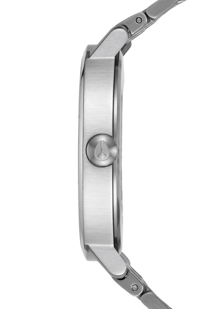Shop Nixon The Arrow Bracelet Watch, 38mm In Silver