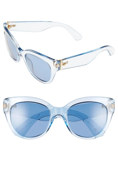 Shop Kate Spade 'sharlots' 52mm Sunglasses - Blue