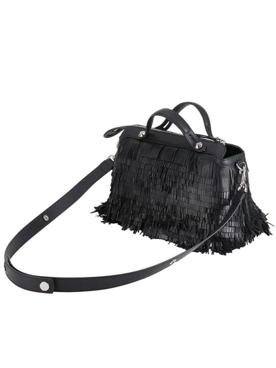 Shop Fendi Mini Bag Shoulder Bag Women  In Black