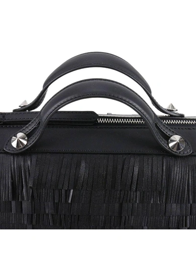 Shop Fendi Mini Bag Shoulder Bag Women  In Black