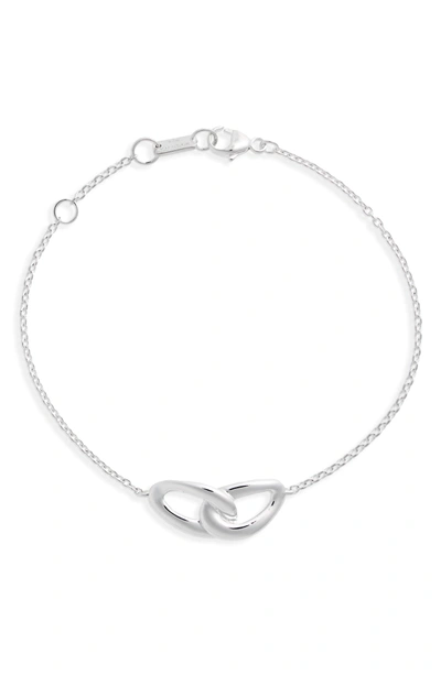 Shop Ippolita Diamond Bracelet In Silver
