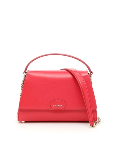 Shop Lanvin Mini Bag In Mini Hand Bag (pink)