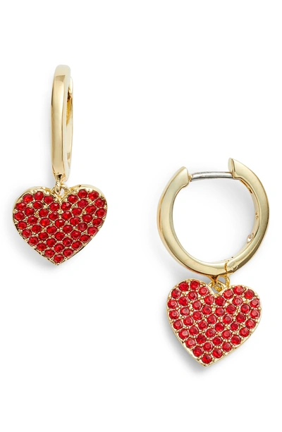  Kate Spade New York Yours Truly Pave Heart Drop