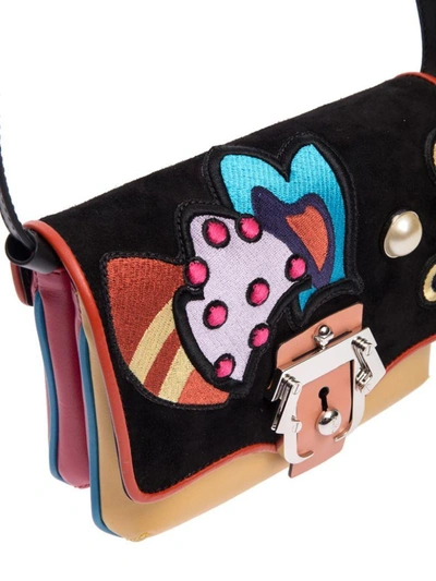 Shop Paula Cademartori Gigi Leather Bag In Multicolor