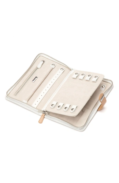 Shop Wolf Blossom Leather Jewelry Portfolio - Ivory