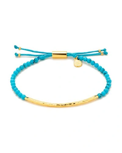 Shop Gorjana Power Gemstone Turquoise Bracelet For Healing, Gold