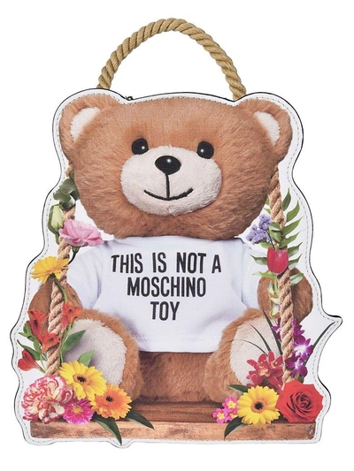 Shop Moschino Bear Mini Backpack