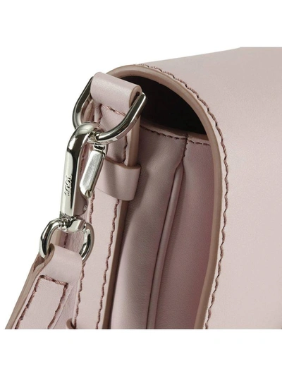 Shop Tod's Crossbody Bags Shoulder Bag Women  In Pink