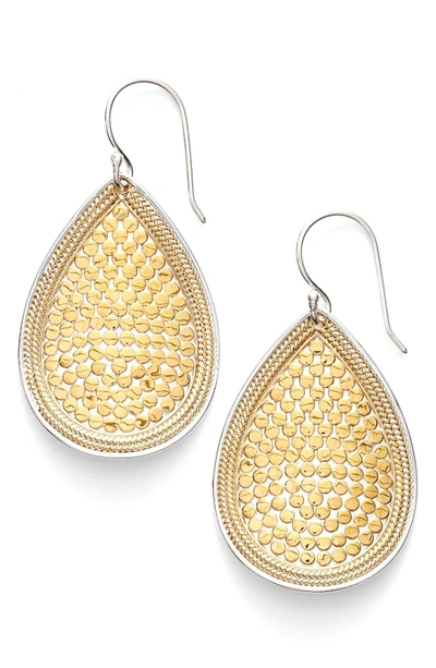 Shop Anna Beck Medium Teardrop Earrings (nordstrom Exclusive) In Gold/ Silver