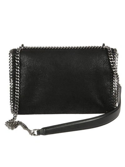 Shop Stella Mccartney Falabella Shoulder Bag In Black