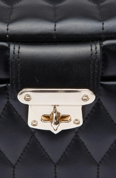 Wolf 'caroline' Jewelry Case In Black