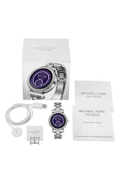 Shop Michael Kors Sofie Smart Bracelet Watch, 42mm