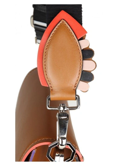 Shop Paula Cademartori Bag Twiggy In Leather Colored Camel
