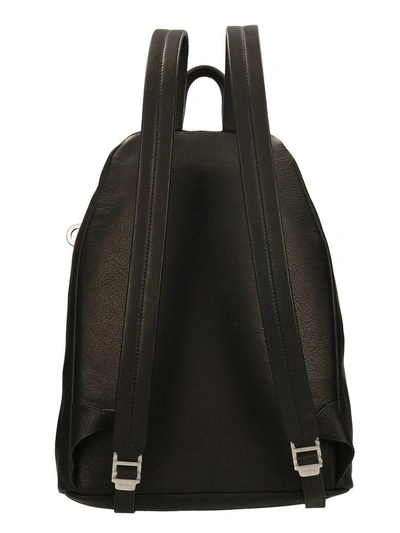 Shop Rick Owens Double-zip Backpack In Black