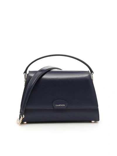 Shop Lanvin Mini Bag In Mini Hand Bag (blue)