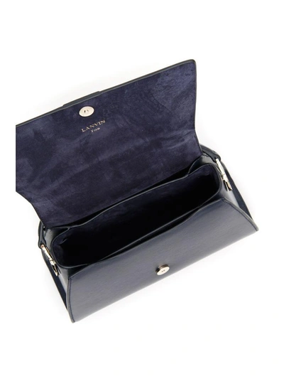 Shop Lanvin Mini Bag In Mini Hand Bag (blue)