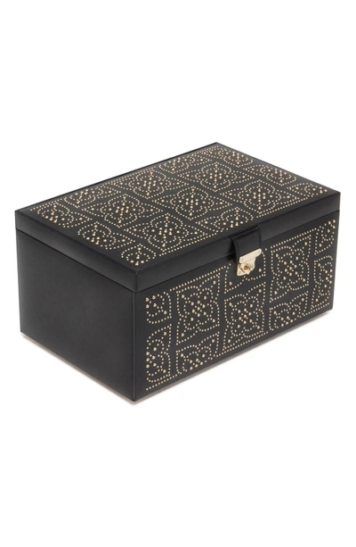 Shop Wolf 'marrakesh' Jewelry Box - Black