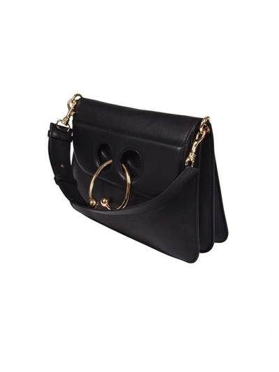 Shop Jw Anderson J.w. Anderson Medium Pierce Shoulder Bag In Black