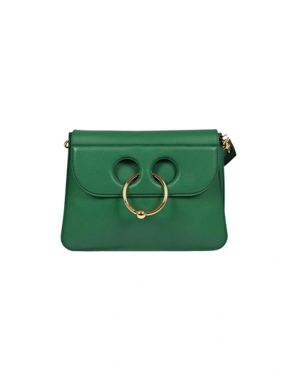 Shop Jw Anderson J.w. Anderson Medium Pierce Tote In Emerald