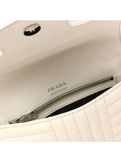 Shop Prada Mini Bag Shoulder Bag Women  In White