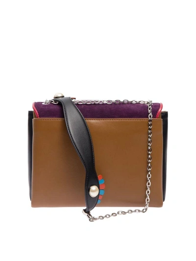 Shop Paula Cademartori Alice Leather Bag In Multicolor