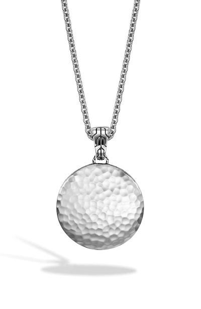 Shop John Hardy 'dot' Pendant Necklace In Silver
