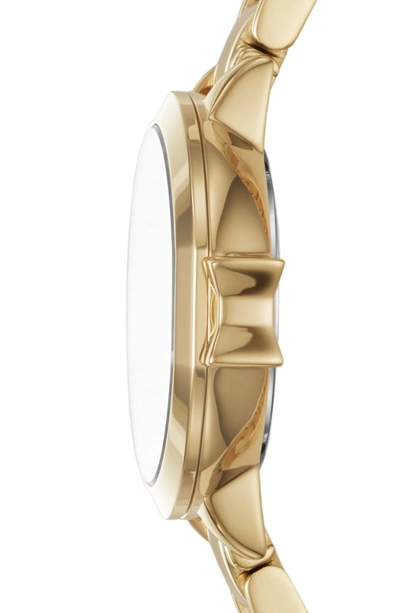 Shop Kate Spade Park Row Bracelet Watch, 24mm In Gold/ Mop/ Gold