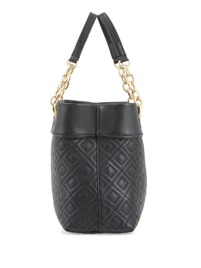 Shop Tory Burch Flemming Small Tote In Black