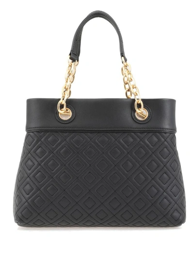 Shop Tory Burch Flemming Small Tote In Black