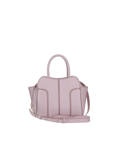 Shop Tod's Mini Sella Bag In Pink