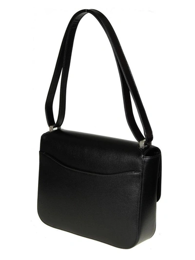 Shop Golden Goose Valentina Bag In Black Leather