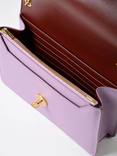 Shop Mulberry Small Darley Bag In Vlilac