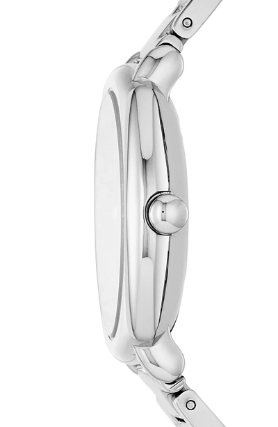 Shop Marc Jacobs Mandy Bracelet Watch, 34mm In Silver