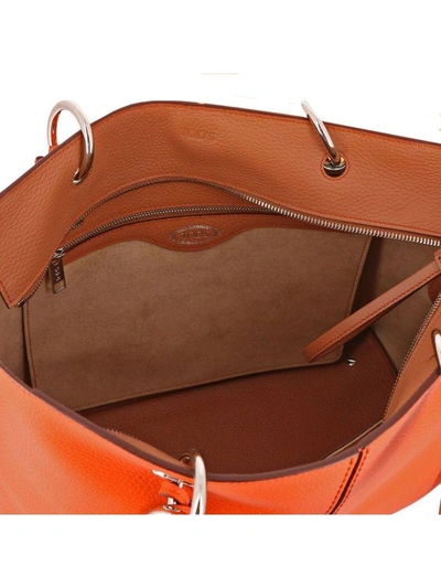 Shop Tod's Handbag Shoulder Bag Women Tods In Orange