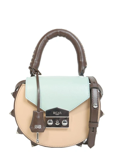Shop Salar Mimi Crossbody Bag In Multicolor