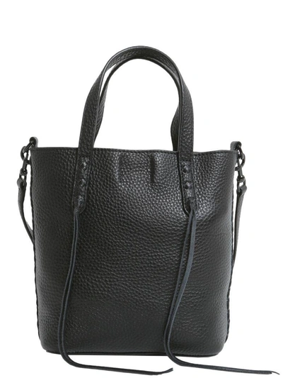 Shop Rebecca Minkoff Mini Unlined Tote In Nero