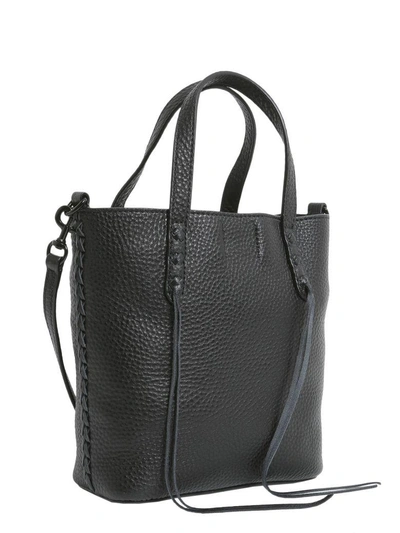 Shop Rebecca Minkoff Mini Unlined Tote In Nero