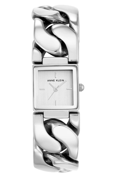 Shop Anne Klein Bracelet Watch, 20.5mm In Silver