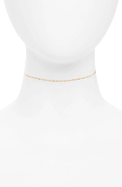 Shop Lana Jewelry Petite Nude Chain Choker In Rose Gold