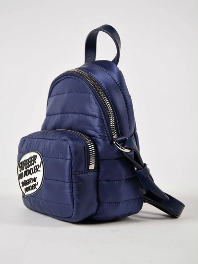 Shop Moncler Kilia Shoulder Bag In Navy