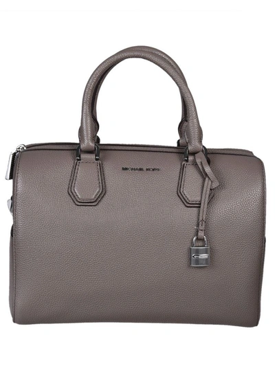 Shop Michael Kors Mercer Duffel Tote In Cinder