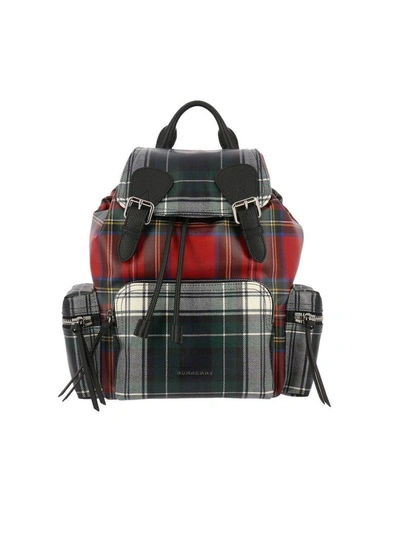 Shop Burberry Backpack Shoulder Bag Women  In Red