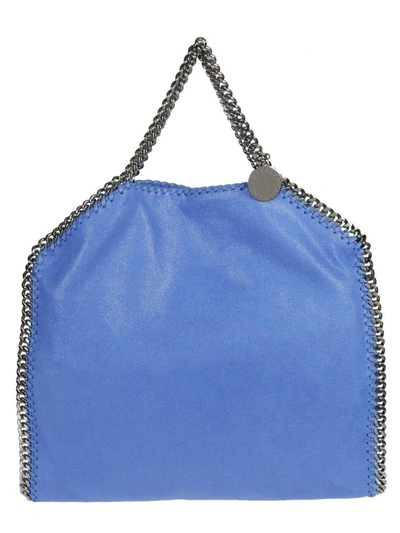 Shop Stella Mccartney Falabella Tote In Blue