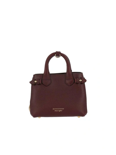 Burberry discount maroon bag