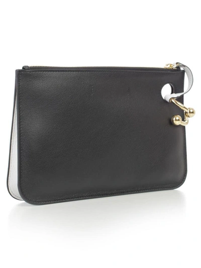 Shop Jw Anderson Pierce Pouch In White Black