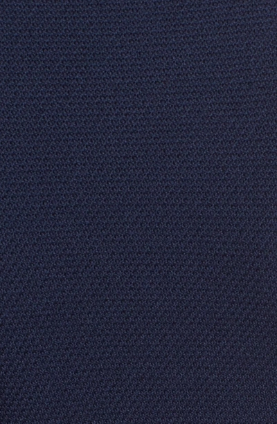 Shop St John Micro Boucle Knit Jacket In Navy
