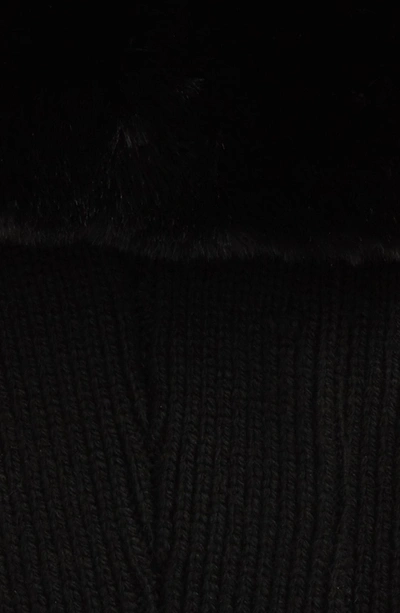 Shop Ugg Pure(tm) Tall Rain Boot Sock In Black Wool