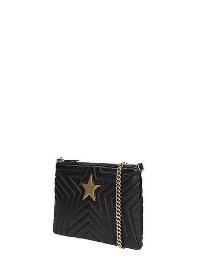 Shop Stella Mccartney Stella Star Purse Bag In Black